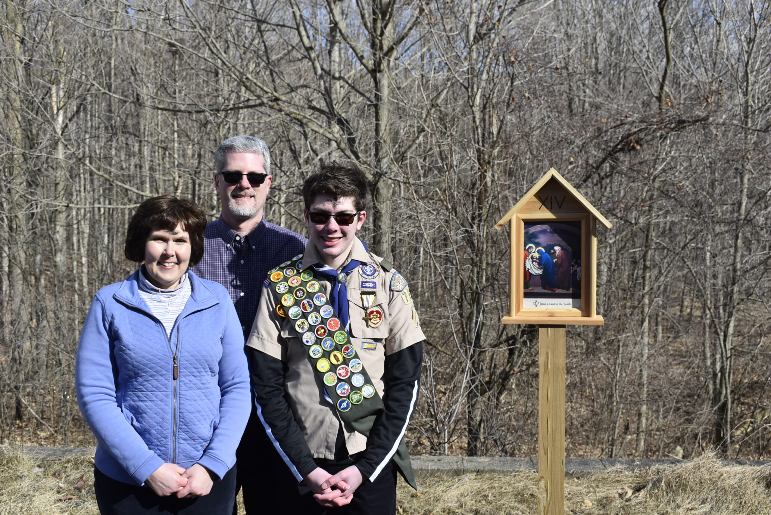 FGR Benefits from Eagle Scout Project Father Gabriel Richard Catholic