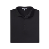 men's black polo
