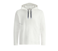 men's white quarter zip