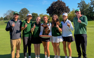Girls Golf Wins Regional Title, Advances to State Tournament